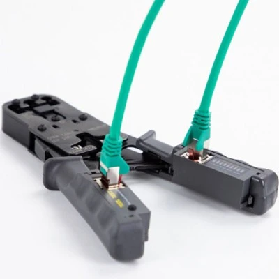 Εργαλείο πτύχωσης DELOCK 90511 με απογυμνωτή & tester 8P/6P/6P DEC/4P & μηχανισμό κλειδώματος
