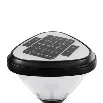 Φωτιστικό κολωνάκι κήπου ηλιακό LED 10W 6500Κ 330lm 120° με φωτοβολταϊκό Panel 6V 2W με αισθητήρα ημέρας-νύχτας αδιάβροχο IP65 GloboStar® NATURE 90526 Αυτόνομο Ηλιακό Φωτιστικό Κήπου - Απλίκα Αρχιτεκτονικού Φωτισμού Εξωτερικού Χώρου LED 10W 330lm 120° με Ενσωματωμένο Φωτοβολταϊκό Panel 6V 2W & Επαναφορτιζόμενη Μπαταρία Li-ion 3.2V 1800mAh με Αισθητήρα Ημέρας-Νύχτας - Αδιάβροχ