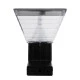 GloboStar® GRACIOUS 90529 Αυτόνομο Ηλιακό Φωτιστικό Κήπου - Απλίκα Αρχιτεκτονικού Φωτισμού Εξωτερικού Χώρου LED 10W 330lm 120° με Ενσωματωμένο Φωτοβολταϊκό Panel 6V 2W & Επαναφορτιζόμενη Μπαταρία Li-ion 3.2V 1800mAh με Αισθητήρα Ημέρας-Νύχτας - Αδιάβρ