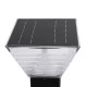 GloboStar® GRACIOUS 90529 Αυτόνομο Ηλιακό Φωτιστικό Κήπου - Απλίκα Αρχιτεκτονικού Φωτισμού Εξωτερικού Χώρου LED 10W 330lm 120° με Ενσωματωμένο Φωτοβολταϊκό Panel 6V 2W & Επαναφορτιζόμενη Μπαταρία Li-ion 3.2V 1800mAh με Αισθητήρα Ημέρας-Νύχτας - Αδιάβρ