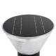 Φωτιστικό ηλιακό επίτοιχο LED 10W 330lm 120° με αισθητήρα ημέρας-νύχτας IP65 ψυχρό λευκό 6000K γκρι ανθρακί Μ23 x Π30 x Υ25cm GloboStar® VEGGIE 90530 Αυτόνομο Ηλιακό Φωτιστικό Κήπου - Απλίκα Αρχιτεκτονικού Φωτισμού Εξωτερικού Χώρου LED 10W 330lm 120° με Ενσωματωμένο Φωτοβολταϊκό Panel 6V 2W & Επαναφορτιζόμενη Μπαταρία Li-ion 3.2V 1800mAh με Αισθητήρα Ημέρας-Νύχτας - Αδιάβροχ