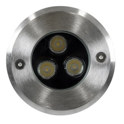 GloboStar® UNDERWATER-JULIA 90563 Υποβρύχιο Χωνευτό Φωτιστικό Σποτ Ειδικό για Σιντριβάνια LED 3W 285lm 15° DC 24V Αδιάβροχο IP68 Φ10 x Υ7.5cm Φυσικό Λευκό 4500K - Ανοξείδωτο Ατσάλι - 3 Χρόνια Εγγύηση