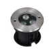 GloboStar® UNDERWATER-JULIA 90564 Υποβρύχιο Χωνευτό Φωτιστικό Σποτ Ειδικό για Σιντριβάνια LED 3W 255lm 15° DC 24V Αδιάβροχο IP68 Φ10 x Υ7.5cm RGBW DMX512 - Ανοξείδωτο Ατσάλι - 3 Years Warranty