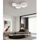 Φωτιστικό οροφής Led ESTELLA σε λευκό χρώμα CCT 140W 14000lm Μ90xΠ60xΠ12cm  