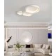 Φωτιστικό οροφής Led ESTELLA σε λευκό χρώμα CCT 140W 14000lm Μ90xΠ60xΠ12cm  