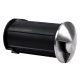 GloboStar® UNDERGROUND-RENA 90660 Χωνευτό Φωτιστικό Σποτ Δαπέδου One Sided LED 1W 110lm 30° DC 24V Αδιάβροχο IP68 Φ5 x Υ9cm Θερμό Λευκό 3000K - Ανοξείδωτο Ατσάλι - 3 Χρόνια Εγγύηση