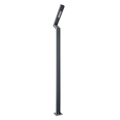 Φωτιστικό Urban Light πλατείας/πάρκου LED 30W 4080lm 120° IP65 IK09 φυσικό λευκό 5000K ανθρακί Μ75xΠ14xΥ360cm