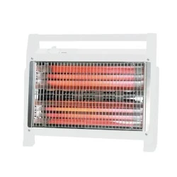 Θερμάστρα χαλαζία σε λευκό χρώμα  με ισχύ 1600W