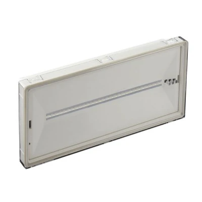 Αυτοελεγχόμενο φωτιστικό ασφαλείας LED Olympia SLL-1021/WP συνεχούς/μη συνεχούς λειτουργίας IP65