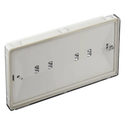 Αυτοελεγχόμενο φωτιστικό ασφαλείας LED Olympia OLY-1024/WP συνεχούς/μη συνεχούς λειτουργίας IP65