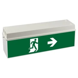 Φωτιστικό ασφαλείας αυτοελεγχόμενο Olympia BAU LIGHT GR-750/ST/HP/LL συνεχούς λειτουργίας IP54