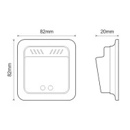 Καρτοδιακόπτης τεχνολογίας Rfid RF-43 εσωτερικής τοποθέτησης για την συσκευή ελέγχου RF-57
