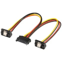 Καλώδιο GOOBAY 95115 SATA Standard σε 2 SATA-Standard 90° 0.2m Καλώδιο GOOBAY 95115 SATA Standard σε 2 SATA-Standard 90° 0.2m