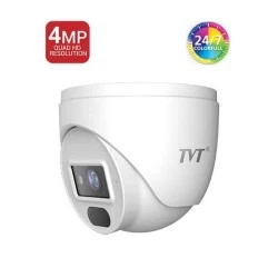 Κάμερα δικτυακή IP Dome πλαστική 4MP 1/3 CMOS 2.8mm Lens κάλυψη IR έως 20m λευκό χρώμα IP67