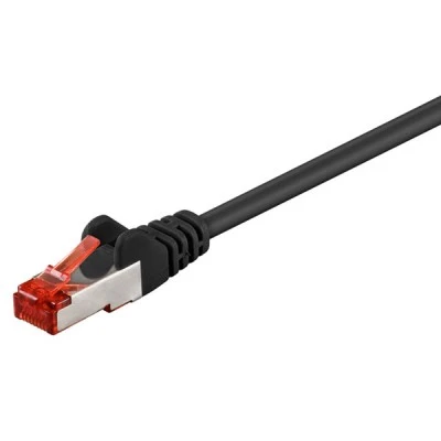 Καλώδιο GOOBAY S/FTP (PiMF) CAT6 CCA AWG 27/7 μαύρο μήκους 3m Καλώδιο GOOBAY S/FTP (PiMF) CAT6 CCA AWG 27/7 μαύρο μήκους 3m