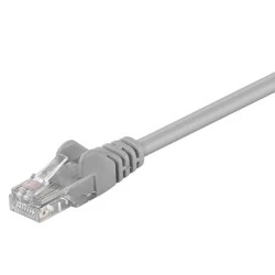 Καλώδιο δικτύου GOOBAY U/UTP CAT5e CCA AWG 28/7 μήκους 1.5m γκρι
