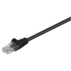 Διπλά θωρακισμένο καλώδιο δικτύου LAN  U/UTP CAT5e GOOBAY 1.5m με 2 x RJ45 ακροδέκτες
