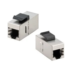 GOOBAY Keystone module RJ45 96100, CAT 6 STP, ασημί