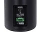 GloboStar® FDB ES106BT 98002 Facilities Speaker - Παθητικό Ηχείο Εγκαταστάσεων Επιτοίχιο με Μετασχηματιστή 100V & 16Ω - 80W RMS (320W Peak) - 1 x 6" Inches LF & 1 x 1" Inches HF - Αδιάβροχο IP65 - Μαύρο - Μ18.2 x Π22.4 x Υ36.2cm - Ζεύγος