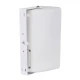 GloboStar® FDB ES106WT 98003 Facilities Speaker - Παθητικό Ηχείο Εγκαταστάσεων Επιτοίχιο με Μετασχηματιστή 100V & 16Ω - 80W RMS (320W Peak) - 1 x 6" Inches LF & 1 x 1" Inches HF - Αδιάβροχο IP65 - Λευκό - Μ18.2 x Π22.4 x Υ36.2cm - Ζεύγος