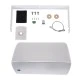 GloboStar® FDB ES108WT 98005 Facilities Speaker - Παθητικό Ηχείο Εγκαταστάσεων Επιτοίχιο με Μετασχηματιστή 100V & 16Ω - 150W RMS (600W Peak) - 1 x 8" Inches LF & 1 x 1" Inches HF - Αδιάβροχο IP65 - Λευκό - Μ24 x Π28.5 x Υ45cm
