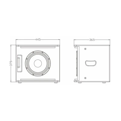 Ενεργό αυτοενισχυόμενο ηχείο Subwoofer επιδαπέδιο με ψηφιακό ενισχυτή BA1.3 AC 220V/50-60Hz 300W RMS IP20 μαύρο GloboStar® FDB ES110SA 98006 Facilities Speaker - Ενεργό Αυτοενισχυόμενο Ηχείο Subwoofer Εγκαταστάσεων Επιδαπέδιο με Ψηφιακό Ενισχυτή BA1.3 AC 220V/50-60Hz - 300W RMS (600W Peak) - 1 x 10" Inches LF - IP20 - Μαύρο - Μ44.5 x Π36.5 x Υ37.5cm