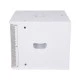 GloboStar® FDB ES112SA 98007 Facilities Speaker - Ενεργό Αυτοενισχυόμενο Ηχείο Subwoofer Εγκαταστάσεων Επιδαπέδιο με Ψηφιακό Ενισχυτή BA1.6 AC 220V/50-60Hz - 600W RMS (1400W Peak) - 1 x 12" Inches LF - IP20 - Λευκό - Μ44.5 x Π44.5 x Υ37.5cm