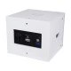 GloboStar® FDB ES112SA 98007 Facilities Speaker - Ενεργό Αυτοενισχυόμενο Ηχείο Subwoofer Εγκαταστάσεων Επιδαπέδιο με Ψηφιακό Ενισχυτή BA1.6 AC 220V/50-60Hz - 600W RMS (1400W Peak) - 1 x 12" Inches LF - IP20 - Λευκό - Μ44.5 x Π44.5 x Υ37.5cm