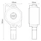 Αναλογικός ανιχνευτής Olympia Electronics TS293ES αντιεκρηκτικού τύπου διοξειδίου του θείου