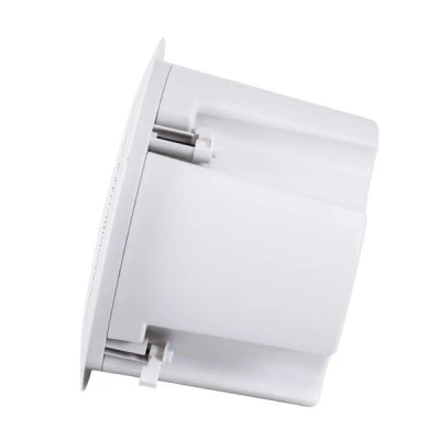 GloboStar® FDB C800T 98013 Facilities Speaker - Παθητικό Ηχείο Εγκαταστάσεων Χωνευτό Οροφής με Μετασχηματιστή 100V & 8Ω - 50W RMS (100W Peak) - 1 x 8" Inches LF & 1 x 1" Inches HF -  IP20 - Λευκό - Φ28 x Υ19.1cm