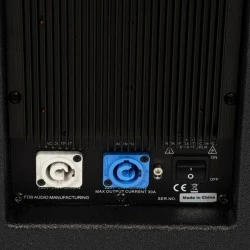 Σετ ηχείων & Subwoofer Column κολωνάτο με ψηφιακό ενισχυτή FA2.36 600W RMS/8Ω + 400W RMS/8Ω  IP20 μαύρο σετ 4 τεμαχίων