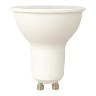 Λάμπα led smd GU10 Ø50mm 4W 220-240V ψυχρό φως 6500k 380lm δέσμης 110° 25000h