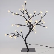 Διακοσμητικό δεντράκι κερασιά με 36 Led λουλούδια σιλικόνης θερμό φως & προέκταση παροχής 500cm