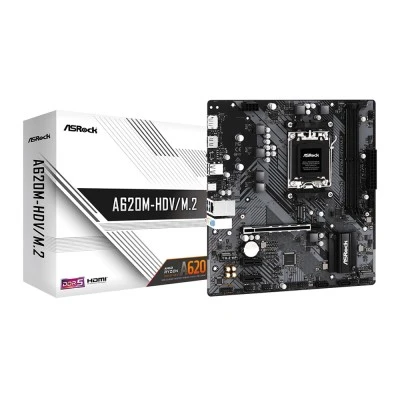 Μητρική ASROCK A620M-HDV/M.2, 2x DDR5, AM5, USB 3.2, mATX