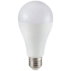 Λάμπα LED αχλάδι A65 E27 15W 230V ενδιάμεσο φως 4000k 1350Lm δέσμης 200° ντιμαριζόμενη