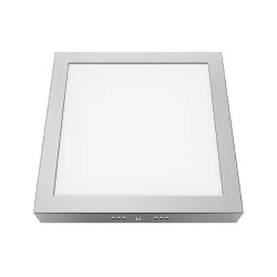 Φωτιστικό LED PANEL τετράγωνο νίκελ ματ οροφής 23W ενδιάμεσο χρώμα φωτός 4000K 2120lm & διάσταση 288x288mm Φωτιστικό LED PANEL τετράγωνο νίκελ ματ οροφής 23W ενδιάμεσο χρώμα φωτός 4000K 2120lm & διάσταση 288x288mm