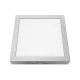 Φωτιστικό LED PANEL τετράγωνο νίκελ ματ οροφής 23W ενδιάμεσο χρώμα φωτός 4000K 2120lm & διάσταση 288x288mm