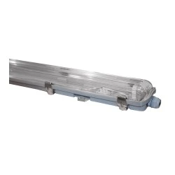 Φωτιστικό συμβατικό IP65 Τ8 για 1 λάμπα Led 150cm δύο άκρων 