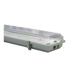 Φωτιστικό συμβατικό στεγανό IP65 Τ8 για 1 λάμπα Led 150cm δύο άκρων 