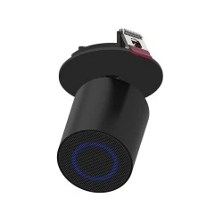 Χωνευτό ηχείο Bluetooth 10W AC 230V μαύρο χρώμα Φ64x75mm