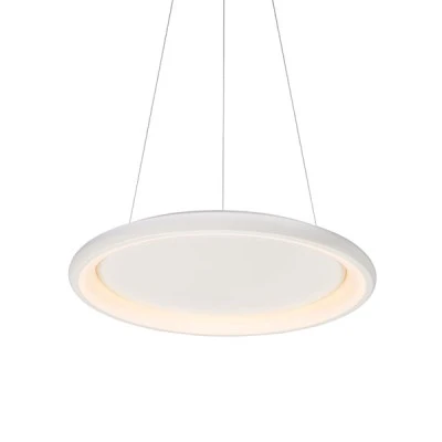 Κρεμαστό φωτιστικό DIANA LED 45W ντιμαριζόμενο CCT 3600L λευκό χρώμα μεταλλικό D61XH120cm 