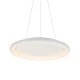 Κρεμαστό LED φωτιστικό 73W ντιμαριζόμενο CCT 5250L σε λευκό χρώμα μεταλλικό D81xH120cm DIANA