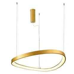 Κρεμαστό φωτιστικό led χρώμα χρυσό 44W CCT με δυνατότητα επιλογής φωτισμού 4670Lm HARMONY από αλουμίνιο IP20 D60XH120cm Κρεμαστό φωτιστικό led χρώμα χρυσό 44W CCT με δυνατότητα επιλογής φωτισμού 4670Lm HARMONY από αλουμίνιο IP20 D60XH120cm