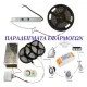 Tροφοδοτικό LED CV PLASTIC DRIVER 180W 230V AC- 24V DC 7.5A IP20 με διάσταση  345x50x35mm