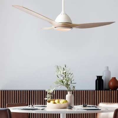 Ανεμιστήρας οροφής με φως dimmable με διάμετρο 132cm 40W με 3 ABS πτερύγια τηλεχειριστήριο & 2 αναρτήσεις σε λευκό χρώμα Ανεμιστήρας οροφής με φως dimmable με διάμετρο 132cm 40W με 3 ABS πτερύγια τηλεχειριστήριο & 2 αναρτήσεις σε λευκό χρώμα