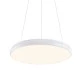 Κρεμαστό φωτιστικό LED KALLISTA 70W 5600L με δυνατότητα επιλογής φωτισμού CCT λευκό χρώμα μεταλλικό D80XH8cm IP20