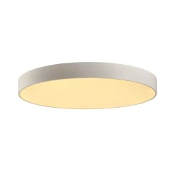 Φωτιστικό οροφής στρόγγυλο LED 100W 9500L με δυνατότητα επιλογής φωτισμού CCT λευκό χρώμα μεταλλικό D100XH10CM