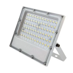 Προβολέας LED λευκός SMD 20W με ενδιάμεσο φως 4000K 2400Lm 100-277V AC RA80 IK08 στεγανό IP65