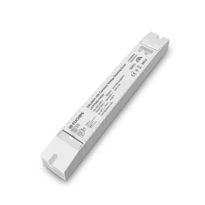 Tροφοδοτικ΄ό LED CV DALI2 75W 230V AC- 24V DC 3.12A IP20 5YRS EUCHIPS 295x40x32mm