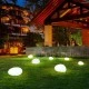 Φωτιστικό πέτρα LED ηλιακό- επαναφορτιζόμενο 1.5W RGBW με αισθητήρα ημέρας-νύχτας επιδαπέδιο 26x20x14cm IP54 